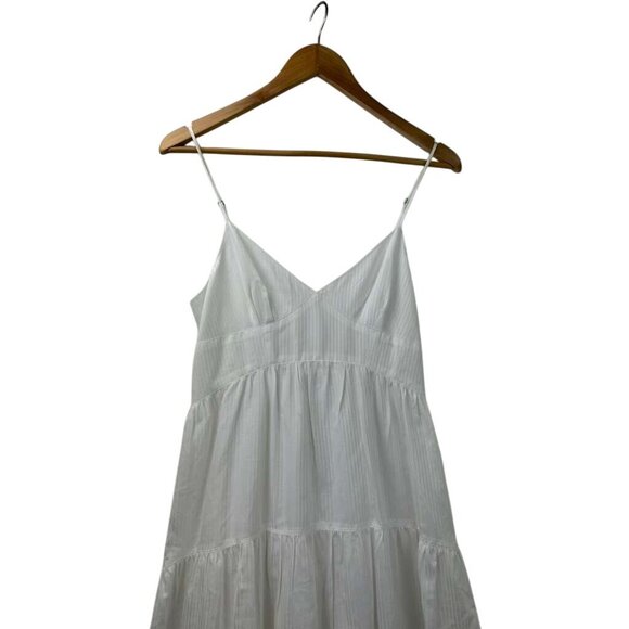 La Ligne New York Women's Size Small Maxi Dress White Sleeveless - Picture 10 of 16